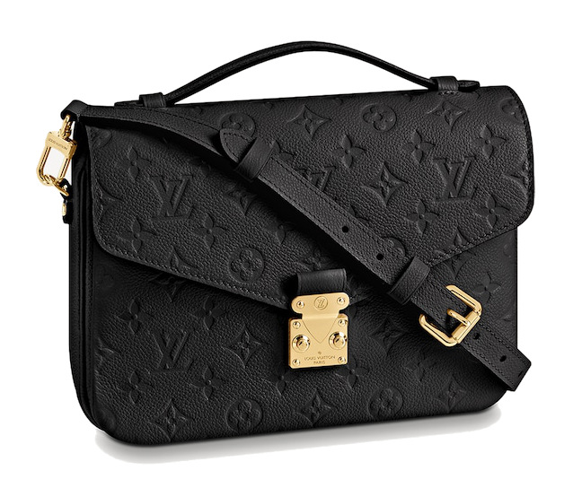 Louis Vuitton Crafty Alma PM Black in Embossed Grained Cowhide Leather with  Gold-tone - US