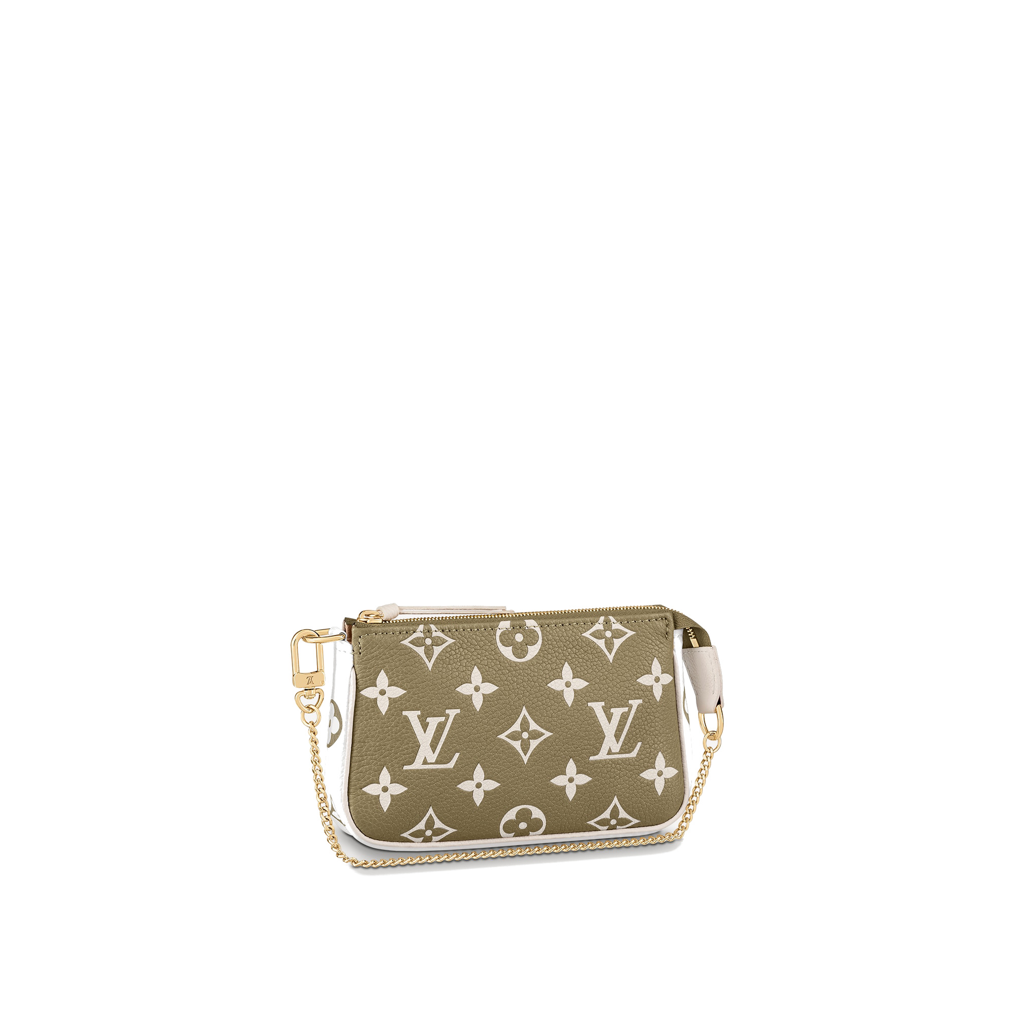 Louis+Vuitton+Mini+Pochette+Accessoires+Bicolor+Monogram+Empreinte
